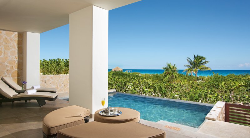 Preferred Club Master Suite Ocean Front Private Pool Secrets Playa Mujeres Golf & Spa Resort