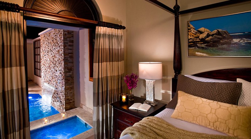 Butler Village Honeymoon Romeo & Juliet One Bedroom Villa Suite with Private Pool Sanctuary Sandals Ochi