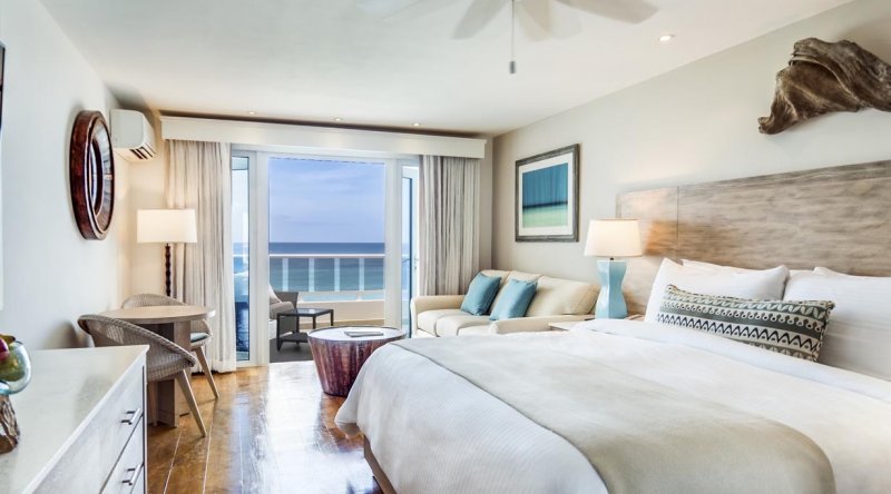 Ocean Front Junior Suite Waves Hotel & Spa by Elegant Hotels