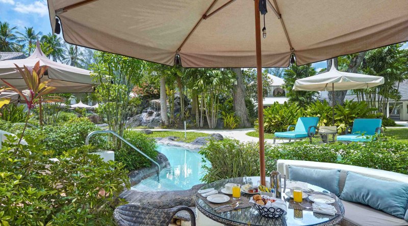 Luxury Swim Up Pool Side Room Colony Club by Elegant Hotels