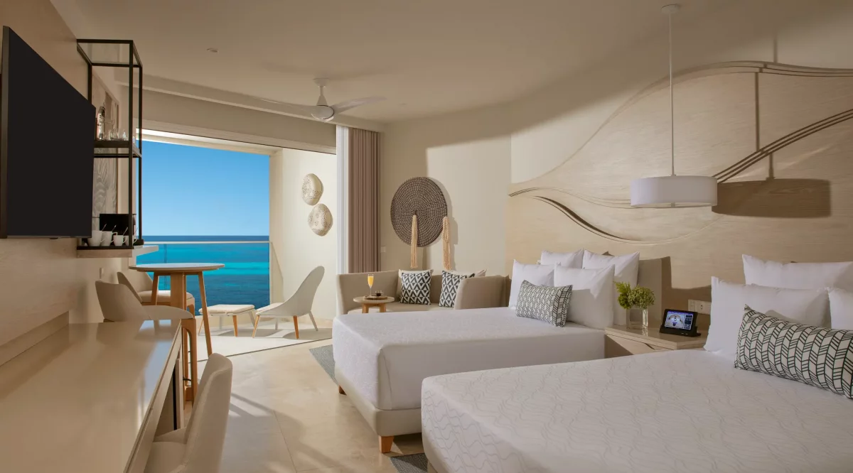Allure Junior Suite Partial Ocean View Breathless Cancun Soul Resort & Spa