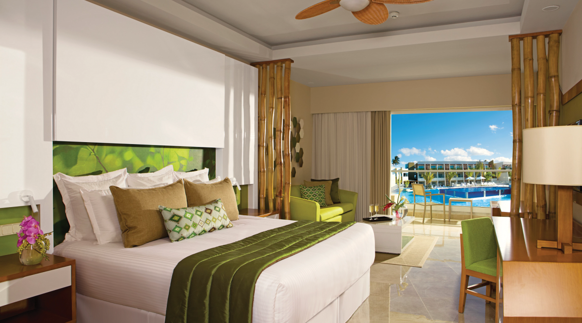 Preferred Club Junior Suite Partial Ocean View Dreams Onyx Resort & Spa