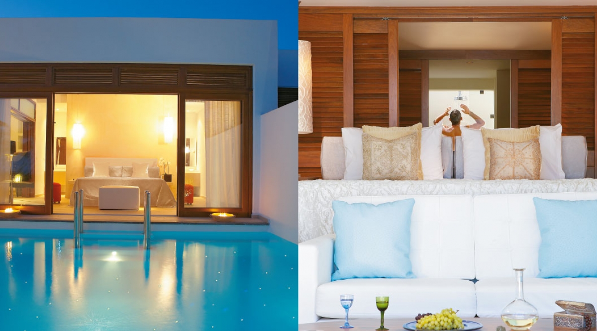 Two Bedroom VIP Suite with Gym & Pool Amirandes Grecotel Boutique Resort