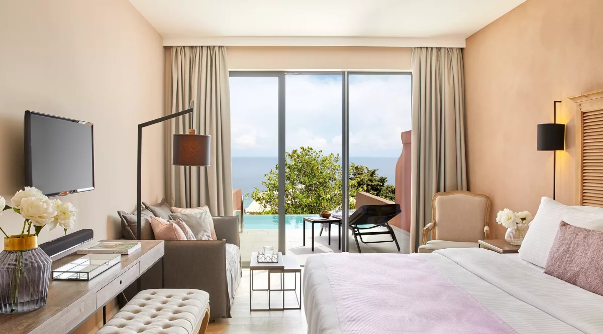 Junior Suite Sea View with Private Pool MarBella Nido Suite Hotel & Villas