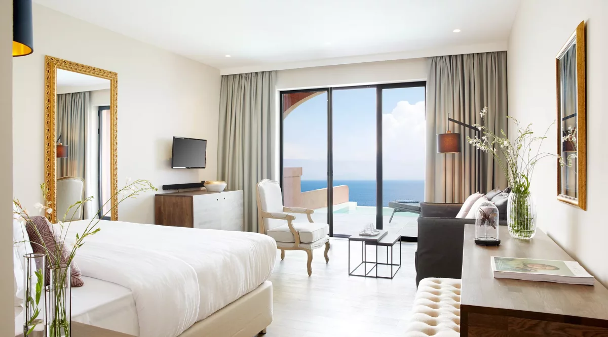 Deluxe Junior Suite Sea View with Private Pool MarBella Nido Suite Hotel & Villas