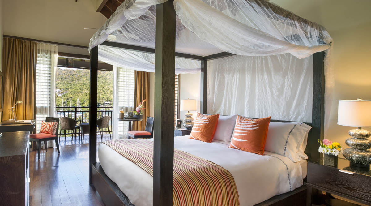 Junior Suite Bay View Zoetry Marigot Bay St Lucia