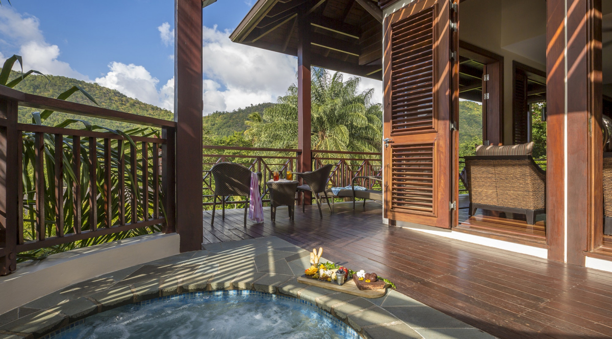 Penthouse Residence with Plunge Pool Zoetry Marigot Bay St Lucia