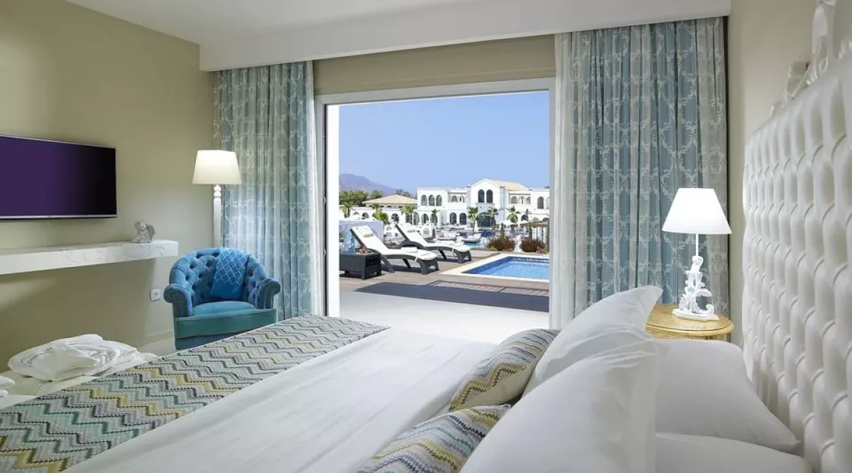 Deluxe Room Garden View with Private Pool Anemos Luxury Grand Resort
