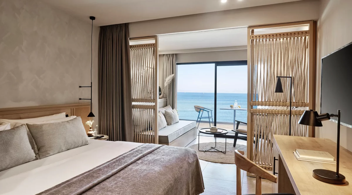 Premium Suite with Sea View Helea Family Beach Resort