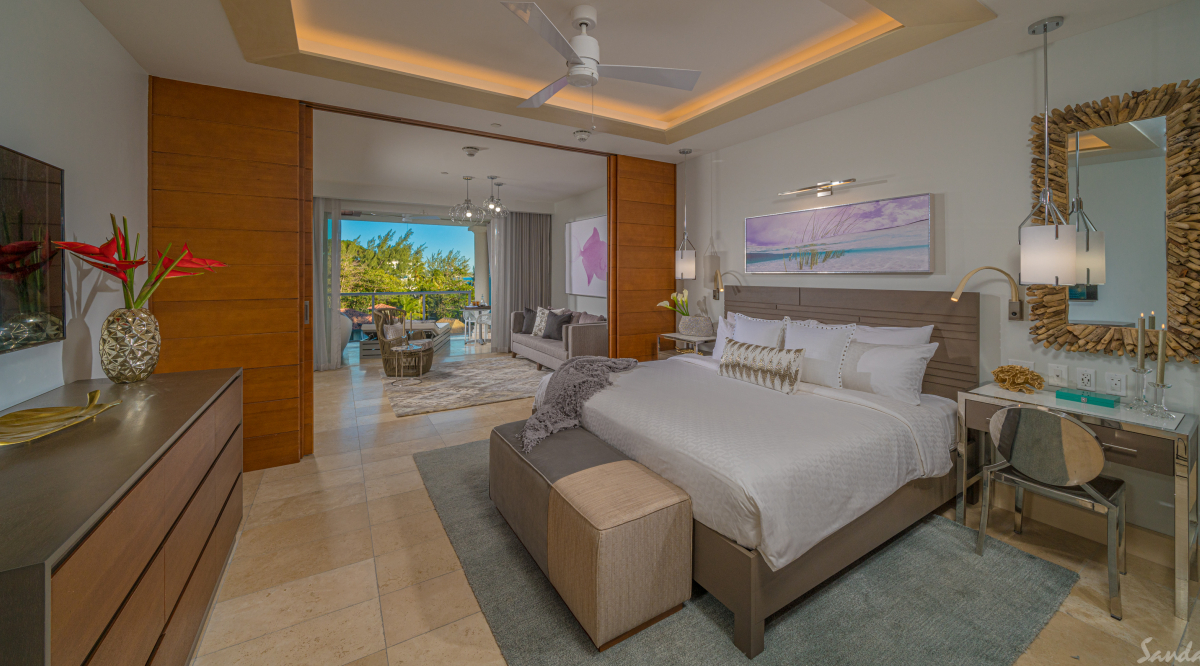 Royal Seaside Crystal Lagoon Penthouse One Bedroom Oceanview Butler Suite with Balcony Tub Sandals Royal Barbados