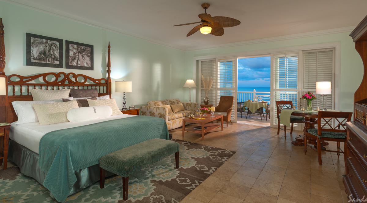 Beachfront Honeymoon Butler Villa Suite Sandals Emerald Bay