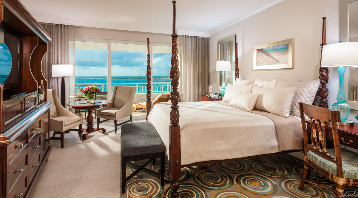 East Bay Honeymoon Beachfront Butler Suite  Sandals Royal Bahamian