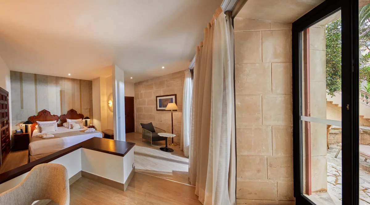 Junior Suite with Terrace Secrets Mallorca Villamil Resort & Spa